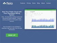 Tablet Screenshot of fleio.com